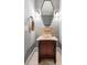 Chic powder room featuring a unique glass bowl sink and modern fixtures at 2455 The Haul Over, Seabrook Island, SC 29455