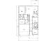 Detailed floor plan showcasing the layout of the house, including bedrooms, bathrooms, and living spaces at 2924 Lodge Berry Ln, Johns Island, SC 29455