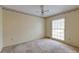 Bedroom featuring a ceiling fan, neutral walls, and carpet flooring at 306 Runnymede Ln, Summerville, SC 29485