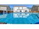 Back of house with a swimming pool for Gathering fun and relaxation during the summer months at 315 Silent Bluff Dr, Summerville, SC 29486