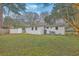 Backyard with a shed, a central AC, and lots of space for outdoor activities and potential landscaping projects at 337 Cessna Ave, Charleston, SC 29407
