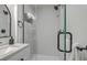 Modern bathroom featuring a glass-enclosed shower with sleek fixtures and finishes at 337 Cessna Ave, Charleston, SC 29407