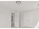 Bright bedroom features a double door closet, neutral paint, and carpet flooring at 346 Hillman Trail Dr, Moncks Corner, SC 29461