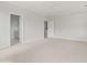Spacious main bedroom featuring carpet flooring, ceiling fan, and ensuite bathroom access at 346 Hillman Trail Dr, Moncks Corner, SC 29461