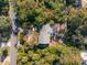 Overhead shot of a house featuring a lush canopy of trees at 3619 Loggerhead Ct, Seabrook Island, SC 29455