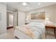 Serene bedroom with ensuite bathroom access and natural light at 3619 Loggerhead Ct, Seabrook Island, SC 29455