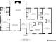 Detailed floor plan showing the layout of the first floor, with dimensions of each room at 3619 Loggerhead Ct, Seabrook Island, SC 29455