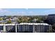 Great view of the condo complex with city skyline and bridge in background at 40 Bee St # 112, Charleston, SC 29403