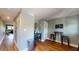 Light-filled lobby with a seating area and refreshment station for residents at 40 Bee St # 309, Charleston, SC 29403