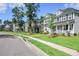 A peaceful street showcasing a variety of well-maintained homes, each with unique architectural styles at 513 Eagleview Dr, Moncks Corner, SC 29461