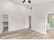 Spacious room features high ceilings and entrances to the bathroom and walk in closet at 1294 Horseshoe Bnd, Mount Pleasant, SC 29464