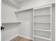 Well-organized closet with built-in shelving at 1545 Sterling Oaks Dr, Moncks Corner, SC 29461