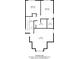 Second floor plan featuring two bedrooms, a bathroom, a walk-in closet, and a spacious room at 1545 Sterling Oaks Dr, Moncks Corner, SC 29461