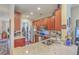Spacious kitchen featuring granite countertops and stainless steel appliances at 1608 Fetterbush Ln, Johns Island, SC 29455