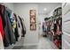 Walk-in closet with ample storage and organized shelving for clothes and accessories at 296 Firewheel Ct, Summerville, SC 29486