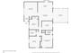 Detailed floor plan illustrating layout of the home including living room, kitchen, and bedrooms at 305 Driver Ave, Summerville, SC 29483