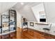 Attic space with built-in storage and a cozy nook with a view at 31 Hasell St, Charleston, SC 29401