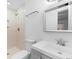 A well-lit bathroom with a shower, toilet, and sink at 312 Mary Scott Dr, Goose Creek, SC 29445