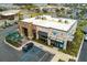 Aerial view of a mixed-use commercial building with a Starbucks and AT&T store on a clear day at 323 Waterlily Way, Summerville, SC 29486