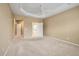 Neutral tone main bedroom featuring carpet, and access to both the bathroom and closet at 323 Waterlily Way, Summerville, SC 29486
