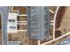 Aerial view of the townhome roof and parking lot at 352 Great Lawn Dr, Summerville, SC 29486