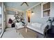 Relaxing screened porch featuring comfortable seating and bike storage at 352 Great Lawn Dr, Summerville, SC 29486