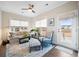 Cozy living room filled with natural light and stylish decor at 402 Switchgrass Dr, Summerville, SC 29486