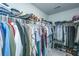 This walk in closet has plenty of hanging and storage space at 500 Minim St, Charleston, SC 29414