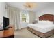 Serene bedroom with a king-sized bed, soft natural light, and elegant furnishings at 5800 Palmetto Dr # R-Vg102, Isle of Palms, SC 29451