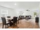 Open-concept living and dining area, ideal for entertaining and Gathering gatherings at 604 Red Mulberry Rd, Moncks Corner, SC 29461