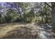 Spacious backyard with mature trees offering plenty of shade for outdoor activities at 6094 Chisolm Rd, Johns Island, SC 29455