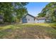Charming blue house with a spacious yard and mature trees creating a serene and private setting at 6094 Chisolm Rd, Johns Island, SC 29455
