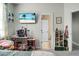 Bedroom with whimsical decor, a view to the door, and ample room for activities at 6917 Tanner Hall Blvd, Hanahan, SC 29410