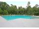 A large community swimming pool, surrounded by mature trees and lounge chairs at 6934 Tanner Hall Blvd, Hanahan, SC 29410