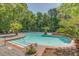 Community pool surrounded by lush landscaping at 700 Daniel Ellis Dr # 8304, Charleston, SC 29412