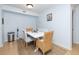 Dining room featuring a modern table, stylish chairs, and lots of natural light at 700 Daniel Ellis Dr # 8304, Charleston, SC 29412