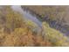 A beautiful aerial view of the property showcasing the river at 7537 Parkers Ferry Rd, Adams Run, SC 29426