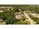 Lush aerial view of a neighborhood with mature trees and well-maintained homes at 916 Kincade Dr, Mount Pleasant, SC 29464
