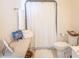 Bathroom showcasing a shower, toilet, and vanity offering a clean and functional space at 10 Toms Turnaround Cir, Edisto Island, SC 29438