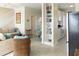 Inviting living room showcasing an open layout, seamless transition to kitchen, and coastal-inspired decor for relaxed living at 10 Toms Turnaround Cir, Edisto Island, SC 29438