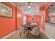 Cozy dining room with a round table, ideal for enjoying meals with Gathering and friends in a comfortable setting at 1012 Denali Ct, Summerville, SC 29483