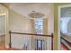 View of the front door, with a chandelier, hallway, staircase, and interior doors at 1012 Denali Ct, Summerville, SC 29483