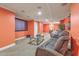 Large living room featuring a big screen, ideal for movie nights and providing an immersive entertainment experience at 1012 Denali Ct, Summerville, SC 29483
