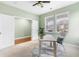 Comfortable bedroom with large windows, ceiling fan, closet, and desk at 106 Terrapin Cir, Summerville, SC 29483