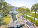 Backyard featuring walkway along creek with bridge leading to beautiful community at 1607 Folly Creek Way Way # C-5, Charleston, SC 29412