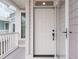 Bright front door with glass storm door offers an abundance of natural light at 1607 Folly Creek Way Way # C-5, Charleston, SC 29412
