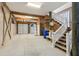 Spacious garage with stairs at 1607 Folly Creek Way Way # C-5, Charleston, SC 29412