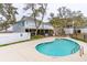 Backyard with private pool and patio, perfect for enjoying sunny days and outdoor gatherings at 1607 Folly Creek Way Way # C-5, Charleston, SC 29412