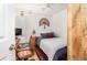 Cozy bedroom with a comfortable bed, desk, and stylish decor at 1649 Lauda Dr, Mount Pleasant, SC 29464