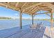Waterfront dock featuring lounge chairs with scenic water views, perfect for relaxing outdoors at 1702 Sparkleberry Ln, Johns Island, SC 29455